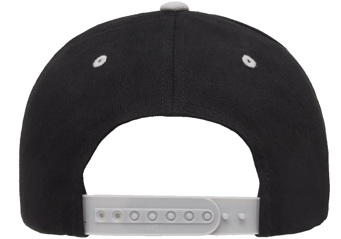 Flex Fit YP Classics® 5-panel Cotton Twill Snapback Cap - 2-tone