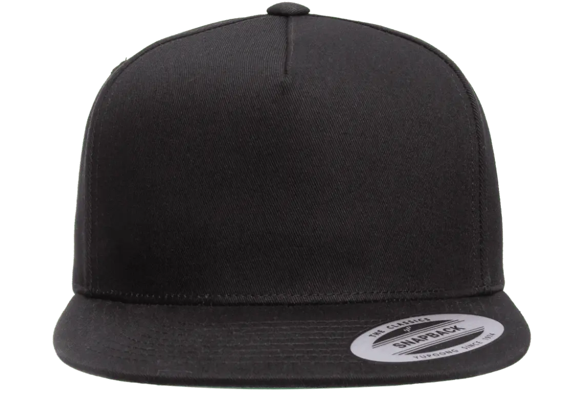 flex fit YP Classics® 5-panel cotton twill snapback cap