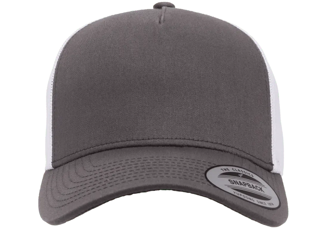 flex fit YP Classics® 5-panel retro trucker cap - 2-tone