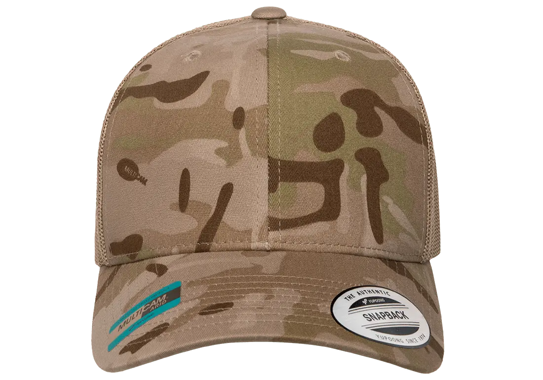 Flex Fit YP Classics® Multicam® Retro Trucker Cap