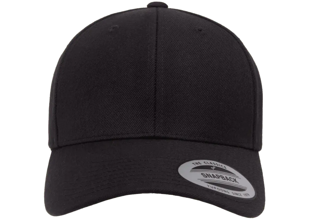 flex fit YP Classics® premium curved visor snapback cap