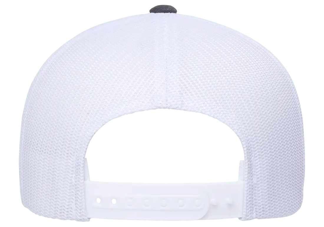 Flex Fit YP Classics® Recycled Mesh Retro Trucker Cap 2-tone