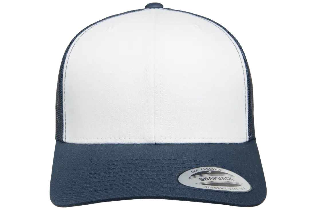 Flex Fit YP Classics® Retro Trucker Cap With White Front Panel