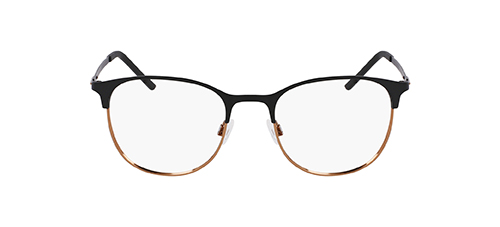 The Flexon E1142 Is A Trendy Round Shape That Features Bold Color Blocking Colorations And Unique Detailing
