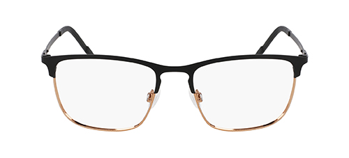 The Flexon E1148 is a square shape that features bold color blocking colorations and unique detailing