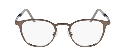 The Flexon E1150 Is A Trendy Round Shape That Features Bold Color Blocking Colorations And Unique Detailing