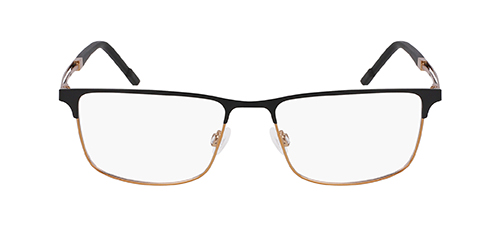 The Flexon E1151 is an easy to wear modified rectangle with unique detailing and bold color blocking colorations