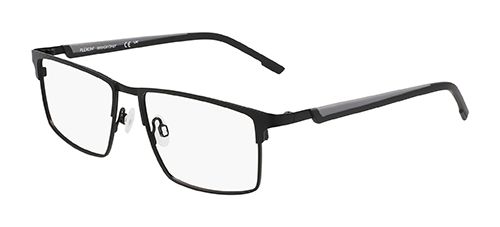 The Flexon E1153 Features A Full Flexon Front With Rubber Temples That Offer A Bold Pop Of Color