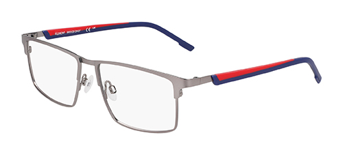 The Flexon E1153 Features A Full Flexon Front With Rubber Temples That Offer A Bold Pop Of Color