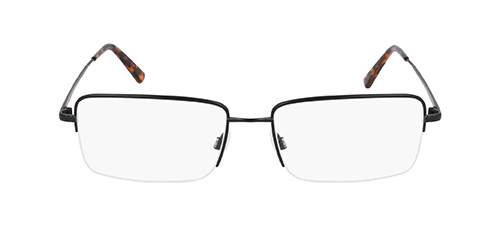 The Flexon H6073 is a classic semi-rimless rectangular shape featuring Flexon in the bridge and temples for a durable and lightweight fit