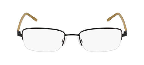 The H6079 is new to the Heritage + collection this semi- rim Flexon memory metal front is paired perfectly with a sporty injected rubber temple for a modern look and feel