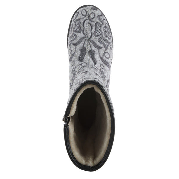 Flexus By Spring Step AZURA WARMSNUG WESTERN MID CALF BOOTIE