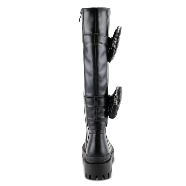 Flexus By Spring Step AZURA MOTOPUNK TALL BOOTS
