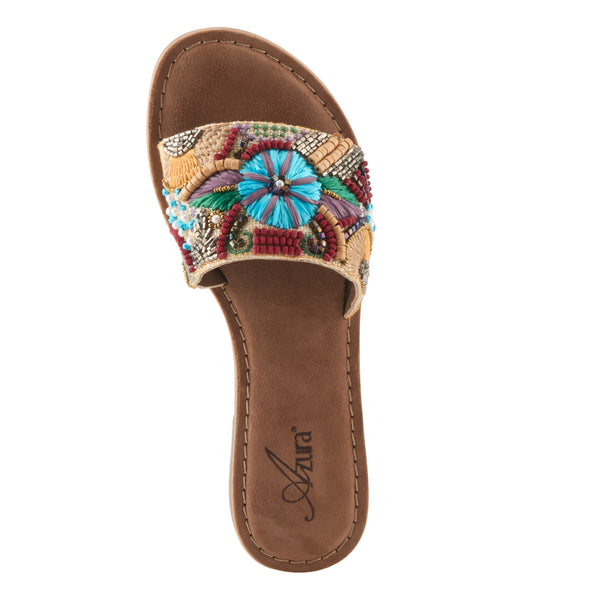Flexus By Spring Step AZURA SUGARPLUM SANDALS