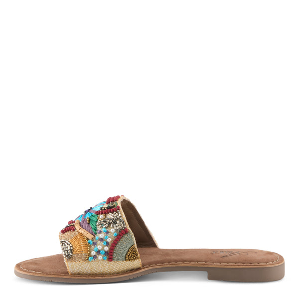 Flexus By Spring Step AZURA SUGARPLUM SANDALS