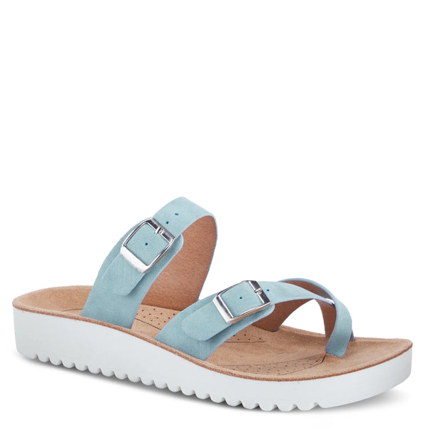 flexus by spring step FLEXUS BAYSIDE SLIDE SANDALS