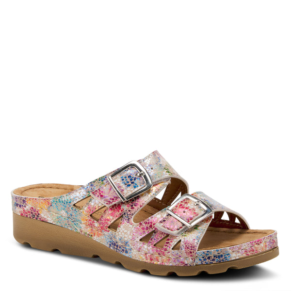 flexus by spring step FLEXUS DELPHIS SLIDE SANDALS