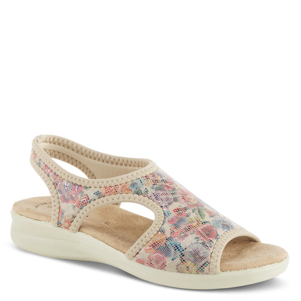 flexus by spring step Flexus NYAMAN-FLORAL Sandals