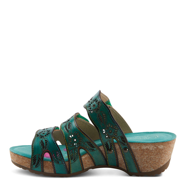 Flexus By Spring Step L'ARTISTE CARBONE SANDALS