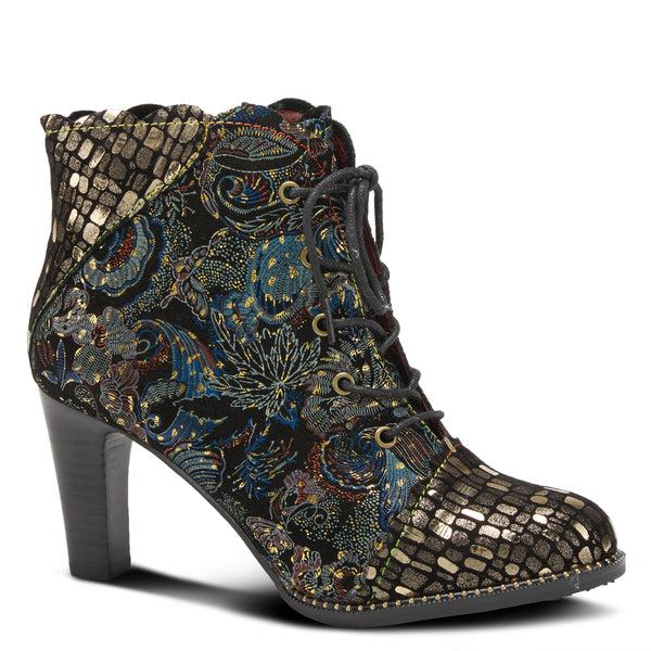 flexus by spring step L'ARTISTE GLITTERAIL BOOTS