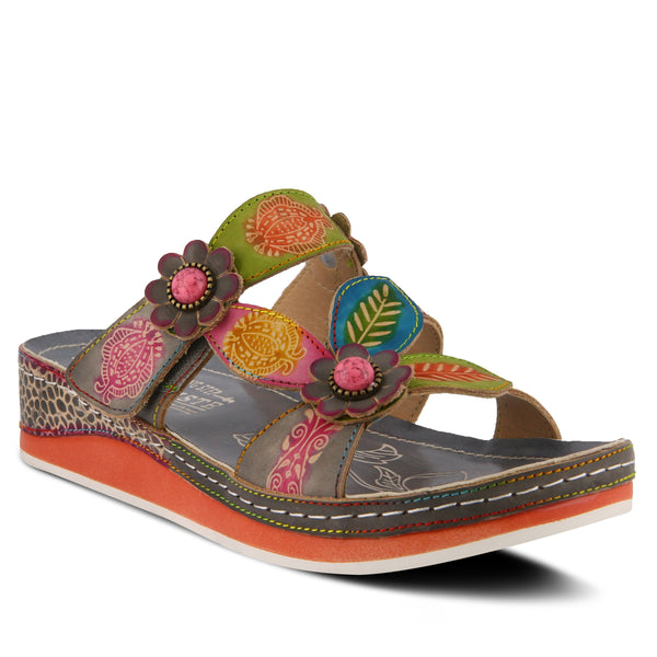 flexus by spring step L'ARTISTE PILLOW SANDAL