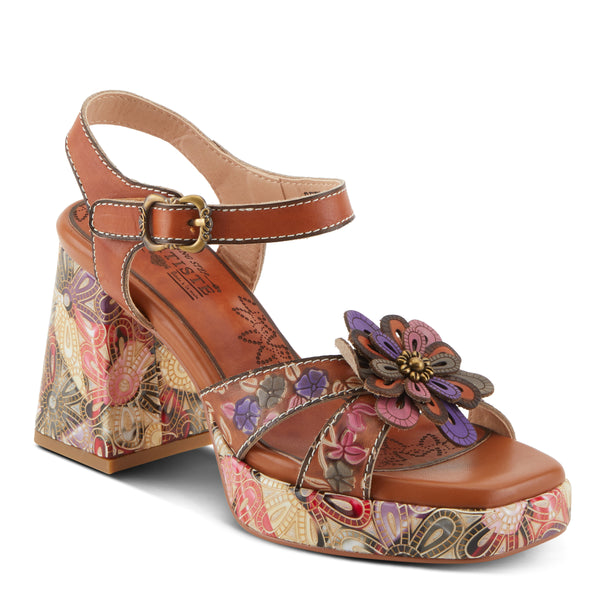 flexus by spring step L'ARTISTE REFLECTIVE SANDALS