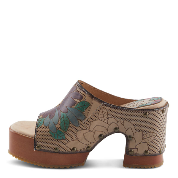Flexus By Spring Step L'ARTISTE TEESHIRT SANDALS