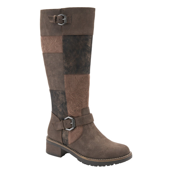 flexus by spring step PATRIZIA COLLAGE TALL BOOTS