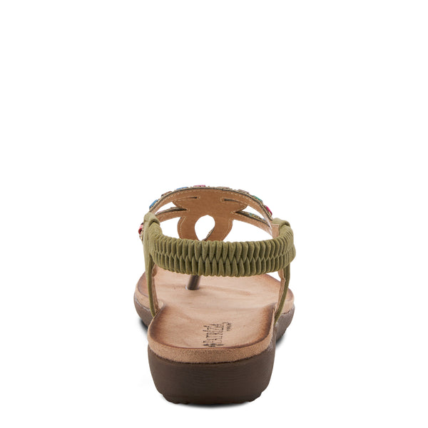 Flexus By Spring Step PATRIZIA CREMA THONG SANDALS