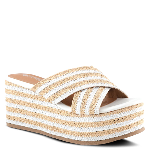 flexus by spring step PATRIZIA RAFI SLIDE SANDALS