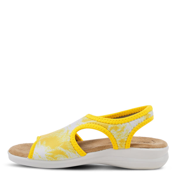 Flexus By Spring Step FLEXUS NYAMAN-TROPICS SLINGBACK SANDALS