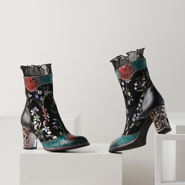 Flexus By Spring Step L`ARTISTE GAGA MID-CALF BOOTS