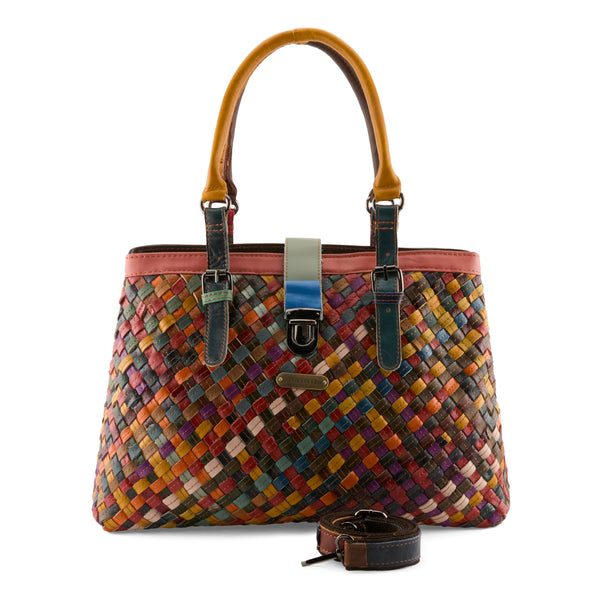 flexus by spring step L'ARTISTE HB-DEUXZIPPS HANDBAG