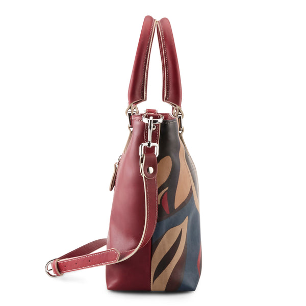 Flexus By Spring Step L'ARTISTE HB-FOGLIE ITALIAN LEATHER HANDBAG