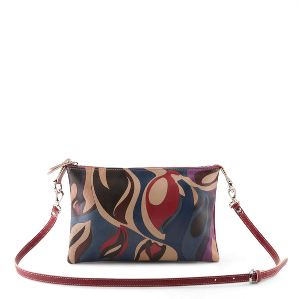 flexus by spring step L'ARTISTE HB-XBOD-BLAZE ITALIAN LEATHER HANDBAG