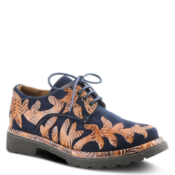 flexus by spring step L'ARTISTE JIGSAW OXFORD SHOES