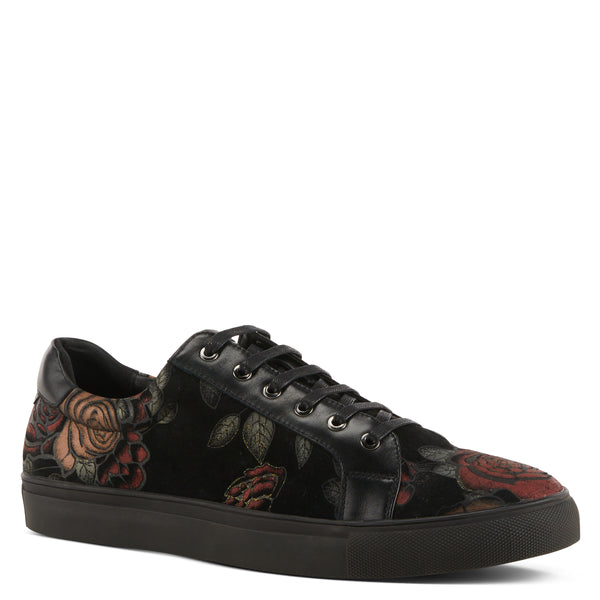 flexus by spring step L'ARTISTE MEN ANDER-ROSE LACE-UP SNEAKER