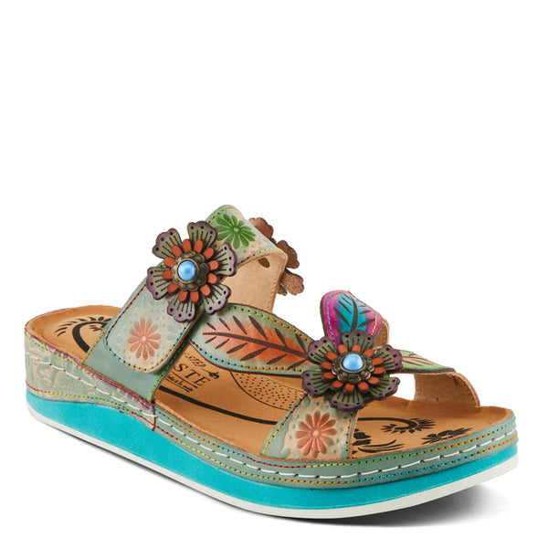 flexus by spring step L'ARTISTE PILLOW-SOFT SANDALS