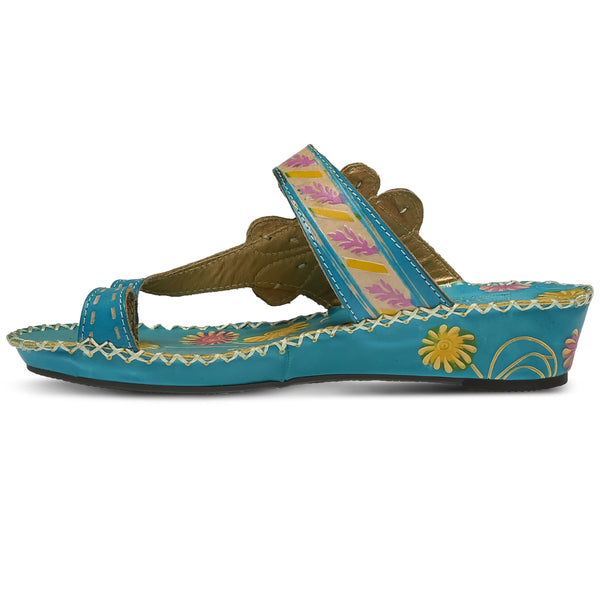 Flexus By Spring Step L'ARTISTE SANTORINI SLIDE SANDAL