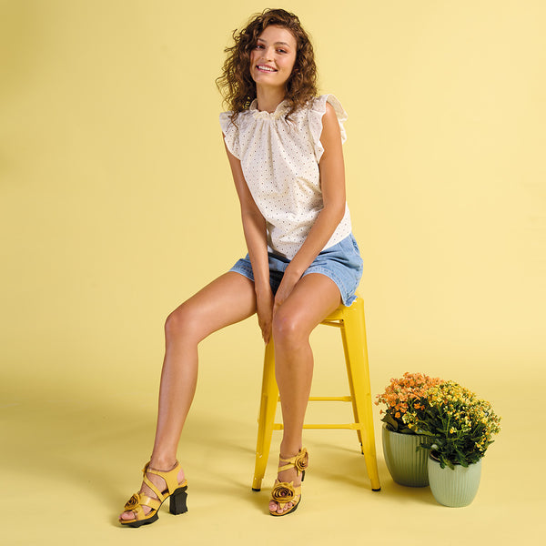 Flexus By Spring Step L'ARTISTE SHELLY ANKLE STRAP SANDAL