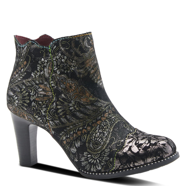 flexus by spring step L`ARTISTE SMOKINHOT HEELED BOOTIES
