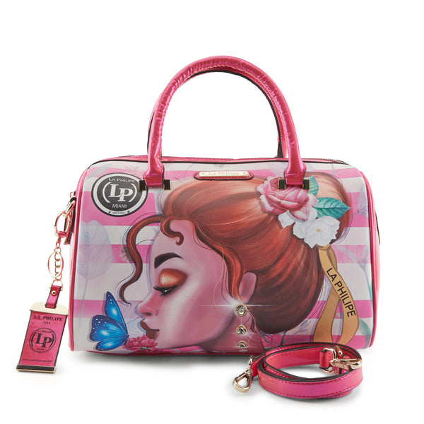 flexus by spring step LA PHILIPE LP1020-14 PINK BEAUTY HANDBAG-CLASSIC