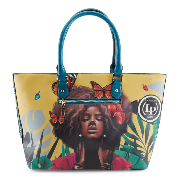 Flexus By Spring Step LA PHILIPE LP1021-12 BUTTERFLY FLY HANDBAG-TOTE