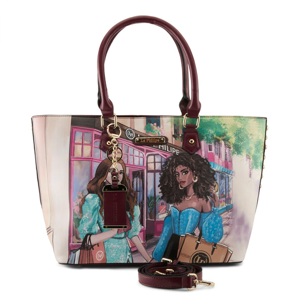 flexus by spring step LA PHILIPE LP1021-5 SHOPPING IN THE CITY HANDBAG-TOTE