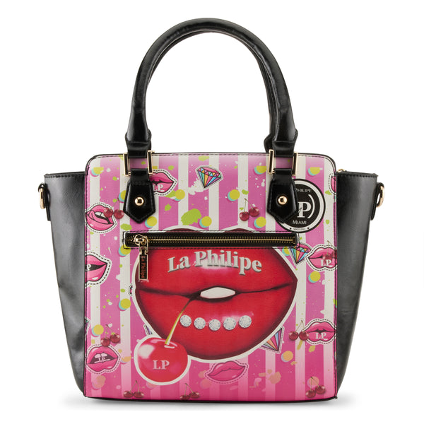 Flexus By Spring Step LA PHILIPE LP1022-18 JUICY LIPS HANDBAG-SATCHEL