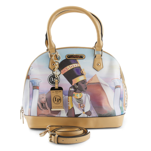 flexus by spring step LA PHILIPE LP1023-1 EGYPTIAN PARADISE HANDBAG-OVAL