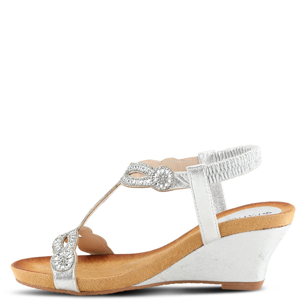 Flexus By Spring Step PATRIZIA SHINING T-STRAP SANDALS