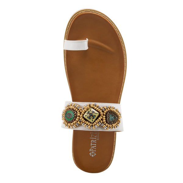 Flexus By Spring Step PATRIZIA TOPAZ TOE LOOP SANDALS
