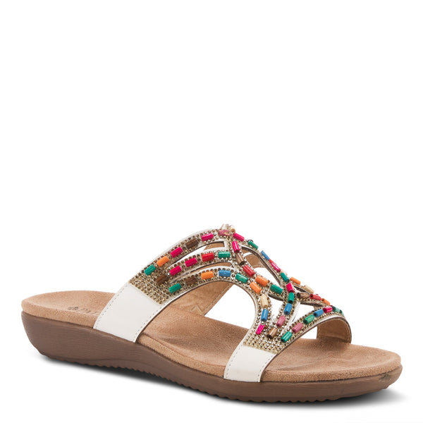 flexus by spring step PATRIZIA TWIRLING SLIDE SANDALS