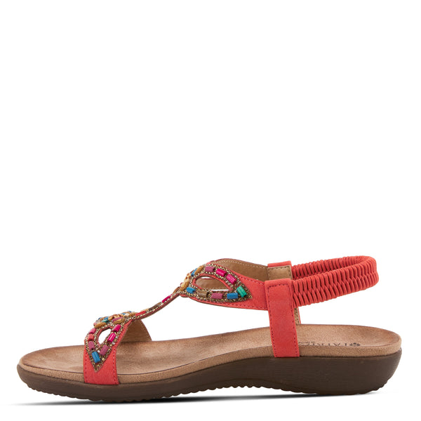 Flexus By Spring Step PATRIZIA VOLCANIC T-STRAP SANDALS